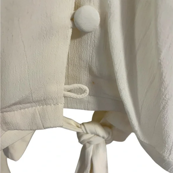 the seamstress of bloomsbury JAY BLOUSE IN CREAM - Picture 4 of 7